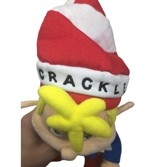 Vintage Kellogg Co. RICE KRISPIES Plush CRACKLE Advertising Toy Cereal Character - Picture 8 of 11